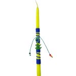 Lime Leap Easter Candle