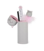 Kawaii 2 In 1 Soft Silicone Pencil Case - Kitty - Image 2