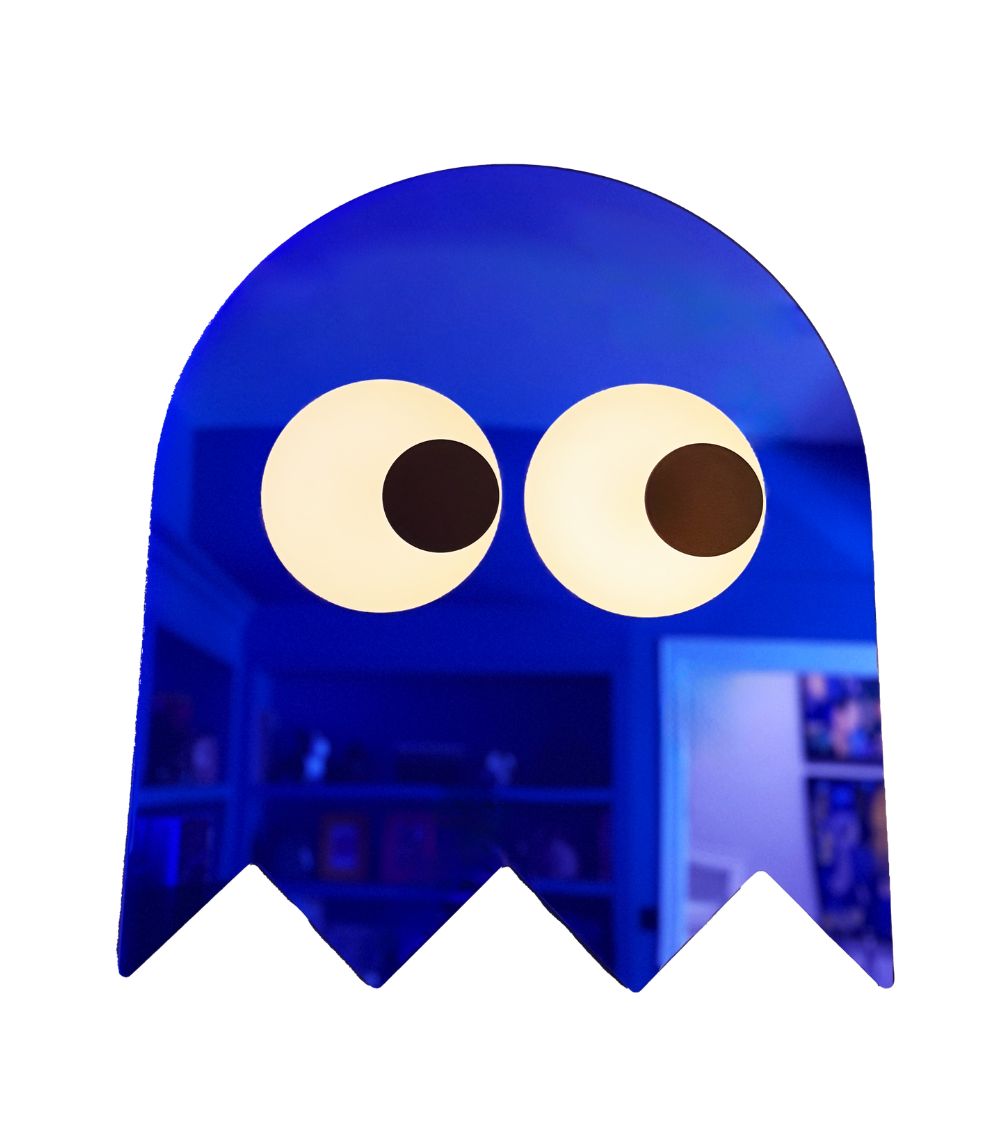 10 Blinky Boo Electric Blue Acrylic Mirror - Image 1