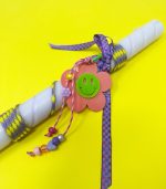 Lavender Bloom Easter Candle - Image 2