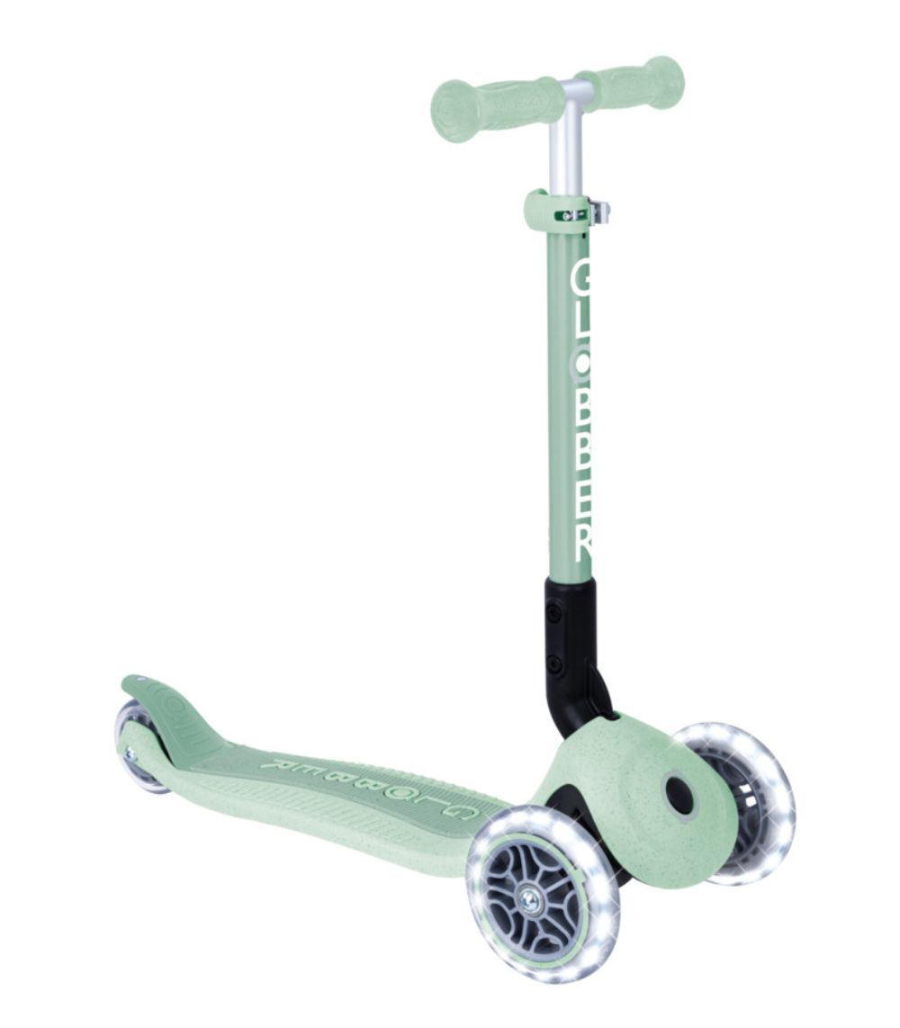 116 Globber Scooter Junior Foldable Eco Lights Pistachio - Image 1