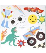 Meri Meri Toybox Icon Shaped Stickers (x 25) - Image 3