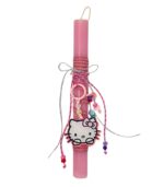 Pastel Kitty Easter Candle