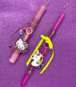 Pastel Kitty Easter Candle - Image 3