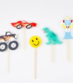 Meri Meri Monster Truck Cupcake Kit (x 24 toppers) - Image 5