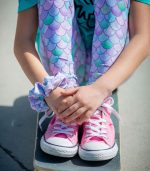 Purple Mermaid Leggings - Image 2