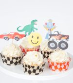 Meri Meri Monster Truck Cupcake Kit (x 24 toppers) - Image 2
