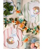 Meri Meri Bunny With Basket Plates (x8) - Image 2