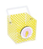 Happy Mirror Easter Plexiglass Lantern