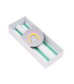 Rainbow Mirror Wall Hanger Easter Candle