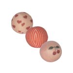3 Pack Neoprene Beach Ball, Cherry