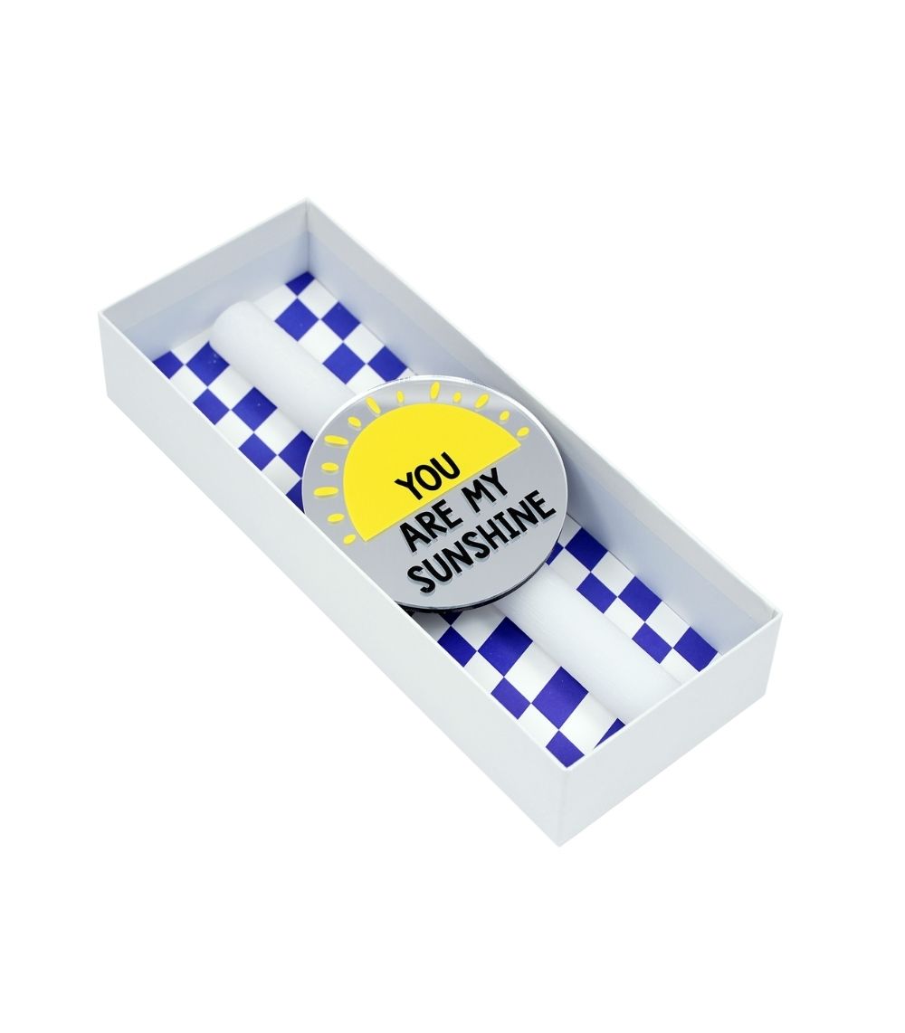 29 Sunshine Mirror Wall Hanger Easter Candle - Image 1