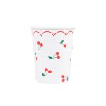 Meri Meri Cherry Pattern Cups (x 8)