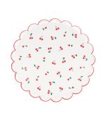 Meri Meri Cherry Pattern Dinner Plates (x 8)
