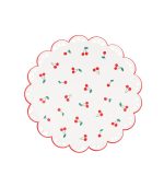 Meri Meri Cherry Pattern Side Plates (x 8)