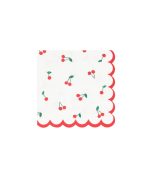 Meri Meri Cherry Pattern Small Napkins (x 16)