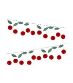 Meri Meri Cherry Honeycomb Garland