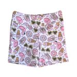 Summer Pool Lemonade Biker Shorts