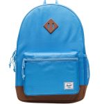 Heritage Youth Backpack Azure Blue/Saddle Brown