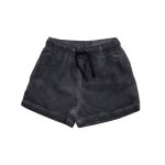 Kids' Vintage Swim Shorts, Vintage Black