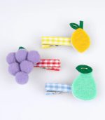 Meri Meri Fruit Hair Clips (x 6) - Image 4