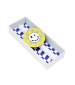 Smile Yellow Mirror Wall Hanger Easter Candle