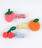 Meri Meri Fruit Hair Clips (x 6) - Image 5