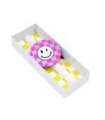 Smile Pink Mirror Wall Hanger Easter Candle