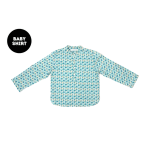 Francisco Dominos Turquoise Baby Mao Shirt