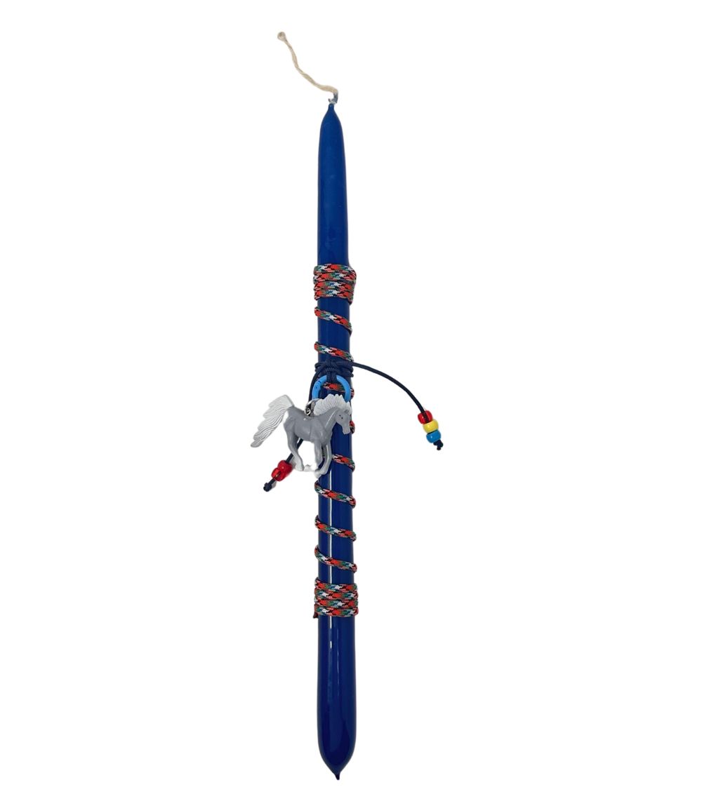 95 Horsey Vibes Easter Candle - Image 1