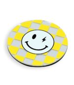 Smile Yellow Mirror Wall Hanger Easter Candle - Image 2