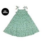Effie Pricklypear Mint Kid Dress