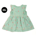 Ellie Stars Mint Baby Dress