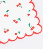 Meri Meri Cherry Pattern Small Napkins (x 16) - Image 3