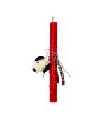 Red Hot Snoopy Easter Candle