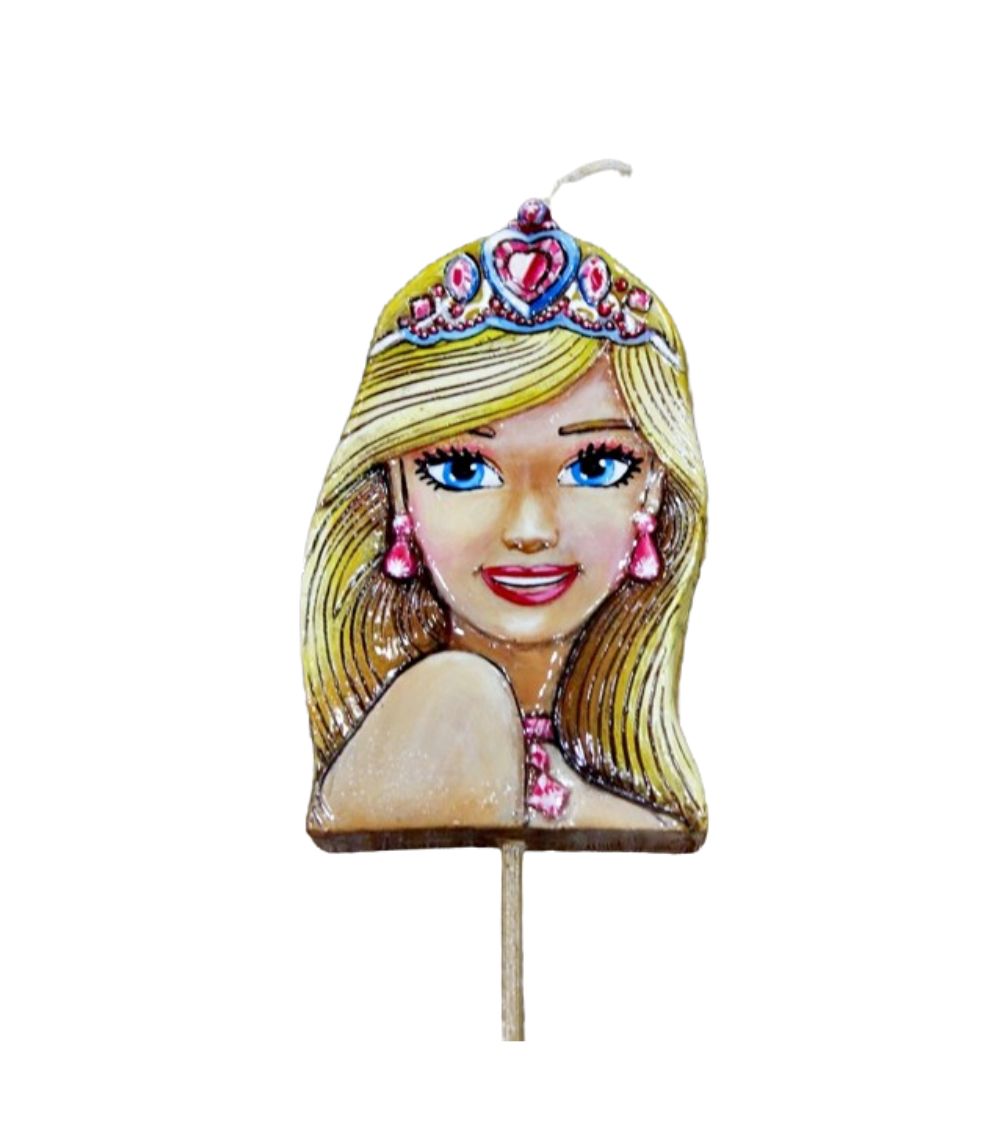 10 Barbie Easter Candle - Image 1