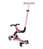 Globber Scooter Foldable Go.Up Active Lights 360 Pastel Pink - Image 3