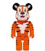 400% & 100% Bearbrick Set - Tony The Tiger Flocky (Kelloggs) - Image 2