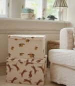 Small Storage Basket, Lemon - Image 2