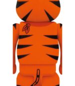 400% & 100% Bearbrick Set - Tony The Tiger Flocky (Kelloggs) - Image 4