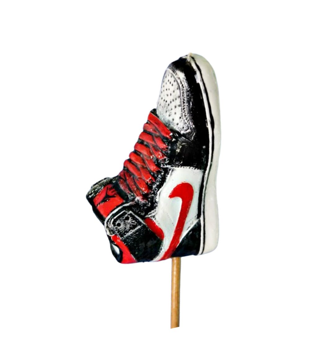 14 Red Sneakers Easter Candle - Image 1