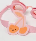 Swimming Goggles, Cotton Candy Cherry - Image 3