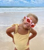 Swimming Goggles, Cotton Candy Cherry - Image 2
