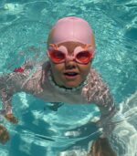 Swimming Goggles, Cotton Candy Cherry - Image 5