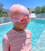 Swimming Goggles, Cotton Candy Cherry - Image 6