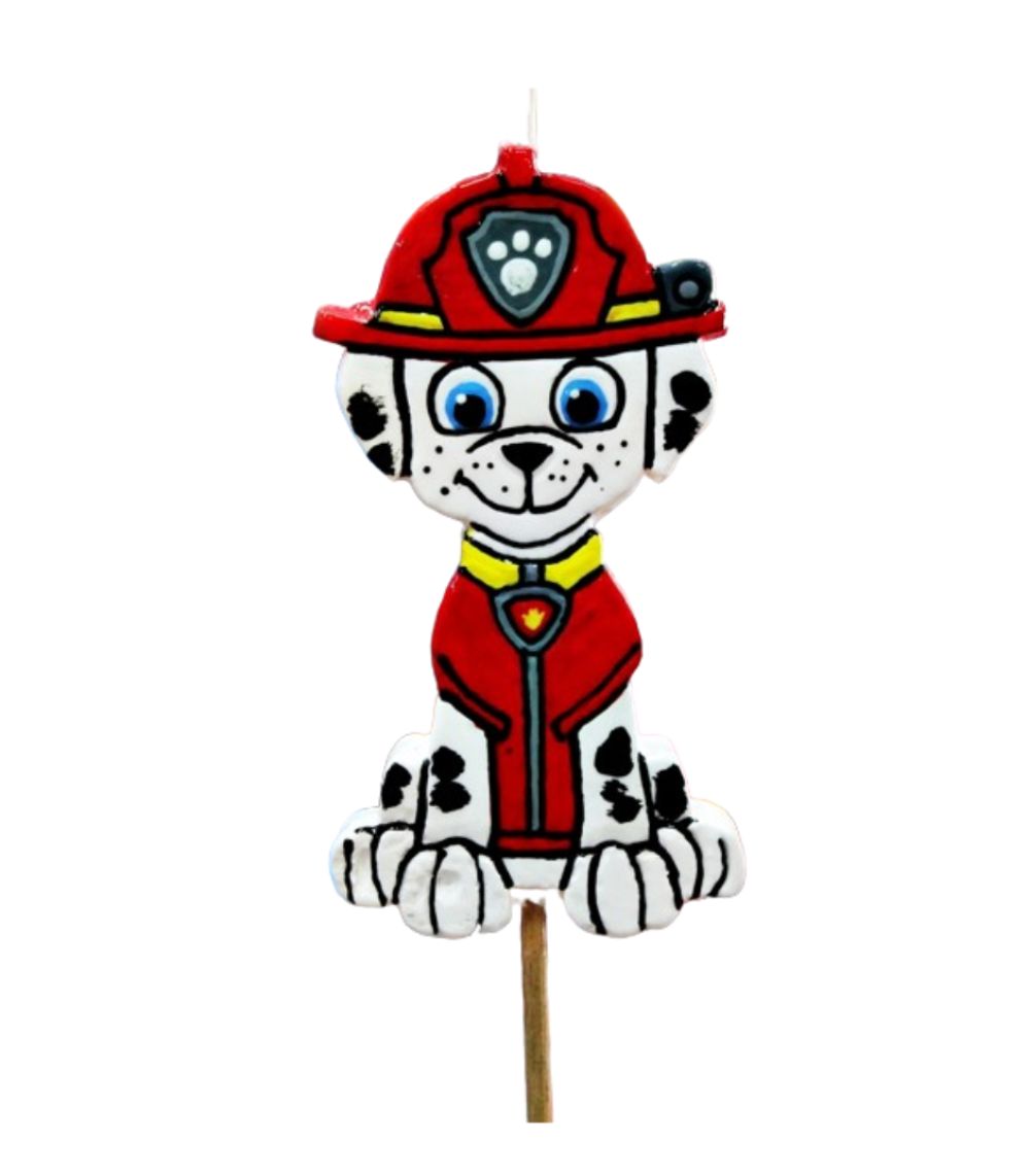18 Paw Patrol Marshal Easter Candle - Image 1