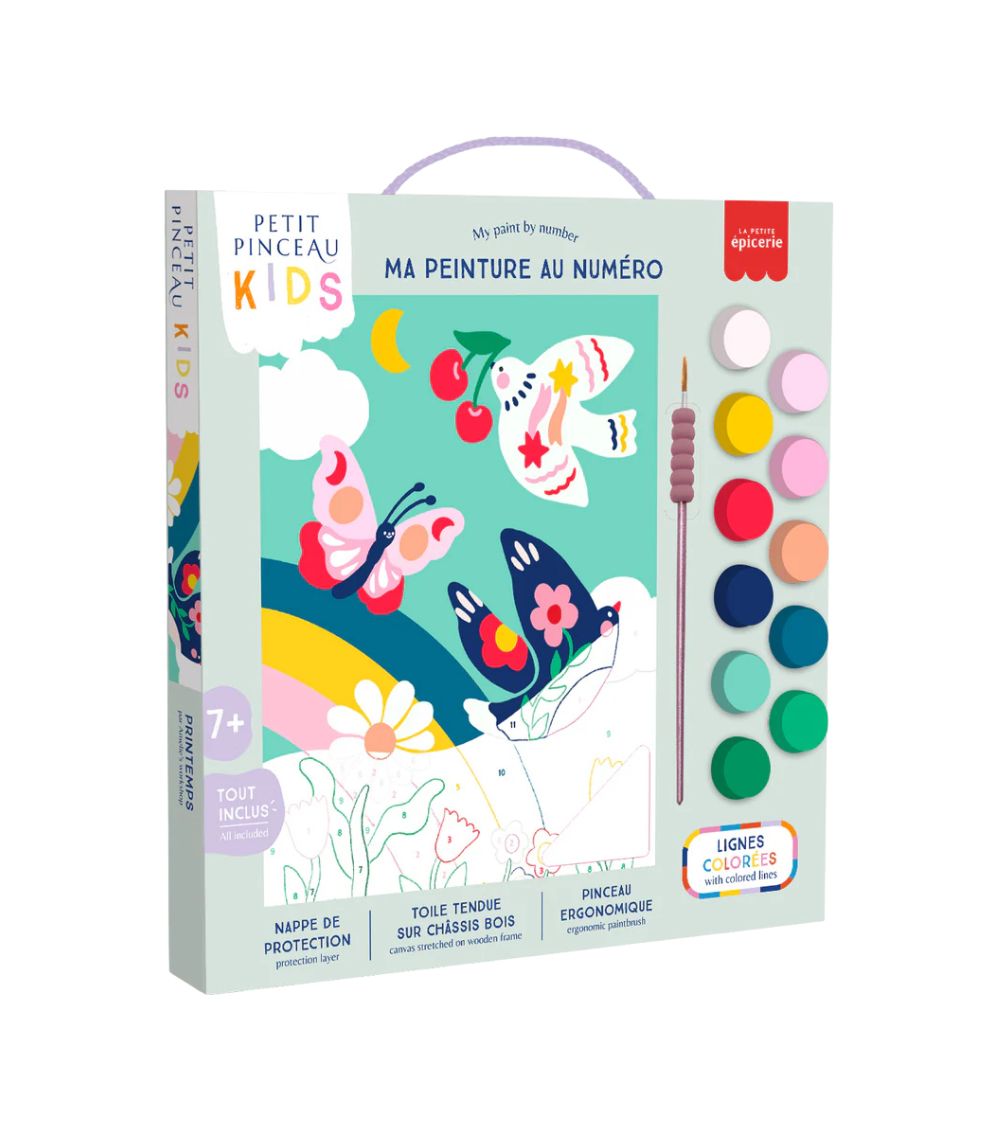 2 Paint By Number Kit For Kids - Spring - Image 1