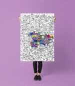 Giant Coloring Poster Kitty - Image 2