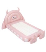 Kids Sleepover Bed, Monster Pink