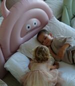 Kids Sleepover Bed, Monster Pink - Image 4